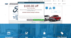 Desktop Screenshot of fairwayford.com
