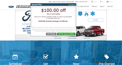 Desktop Screenshot of fairwayford.net