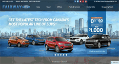 Desktop Screenshot of fairwayford.ca